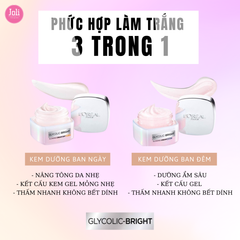 Kem Dưỡng Sáng Da Mờ Thâm Nám Ban Ngày Loreal Glycolic-Bright Glowing Cream Day SPF17 50ml