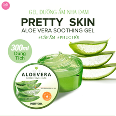 Gel Dưỡng Cấp Ẩm Phục Hồi Da Pretty Skin Soothing Gel 300g