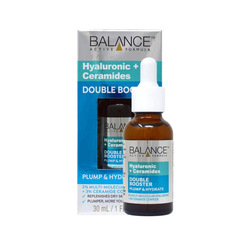 Tinh Chất Dưỡng Cấp Ẩm Phục Hồi Da Balance Active Formula Hyaluronic + Ceramides Double Booster 30ml