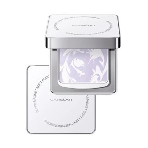 Phấn Phủ Dạng Nén Cho Da Nhạy Cảm Carslan 2.0 Black Magnet Soft Focus Powder 8g