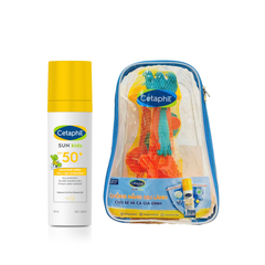 Combo Sữa Chống Nắng Cho Bé Cetaphil Sun Kids SPF50+ 150ml (Tặng Balo Xúc Cát)