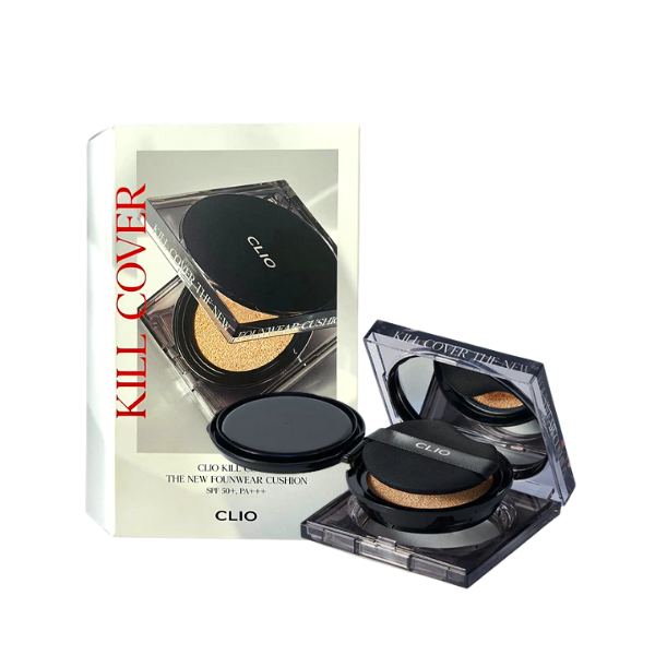 Phấn Nước Clio Kill Cover The New Founwear Cushion SPF50+ PA+++ (tặng kèm lõi)