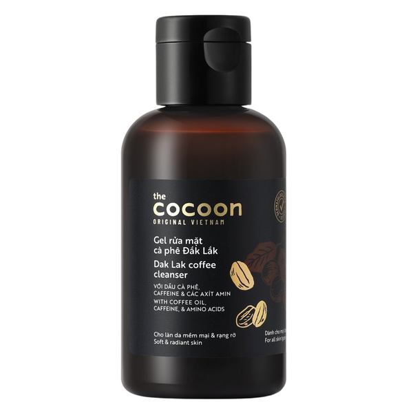 Gel Rửa Mặt Làm Sạch Dịu Nhẹ Cà Phê Đắk Lắk Cocoon Coffee Cleanser 140ml