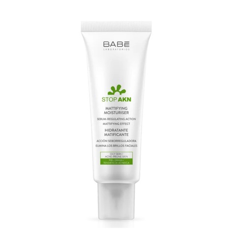 Kem Dưỡng Ẩm Kiềm Dầu Giảm Mụn Laboratorios Babe Stop AKN Mattifying Moisturiser 50ml