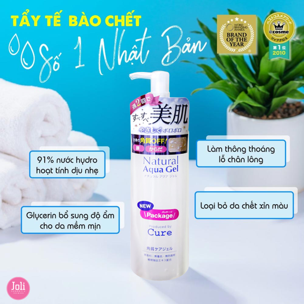 Tẩy Tế Bào Chết Dạng Gel Cure Natural Aqua Gel