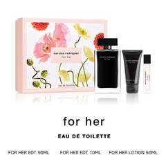 Set Nước Hoa Nữ Narciso Rodriguez For Her EDT (Nước hoa 100ml + 10ml + Lotion 50ml)