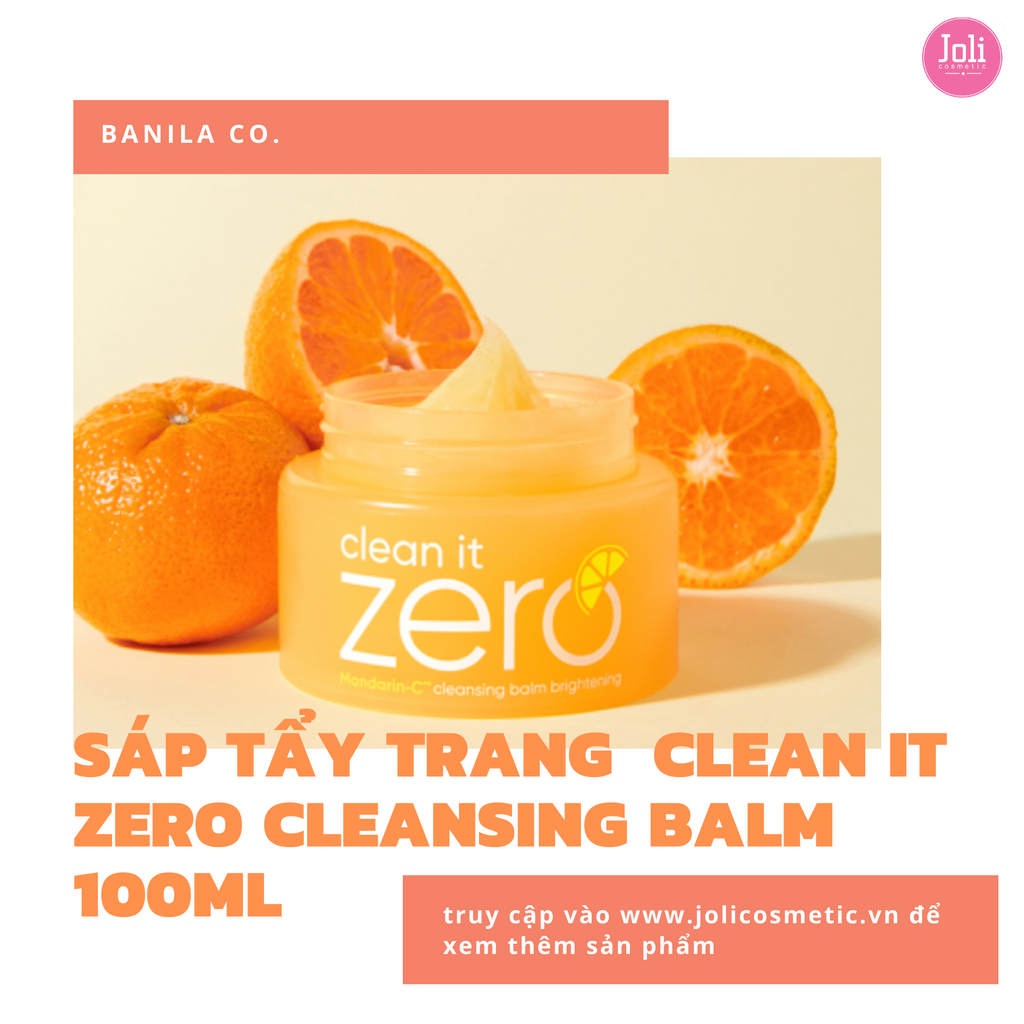 Tẩy Trang Dạng Sáp Banila Co Clean It Zero Cleansing Balm 100ml