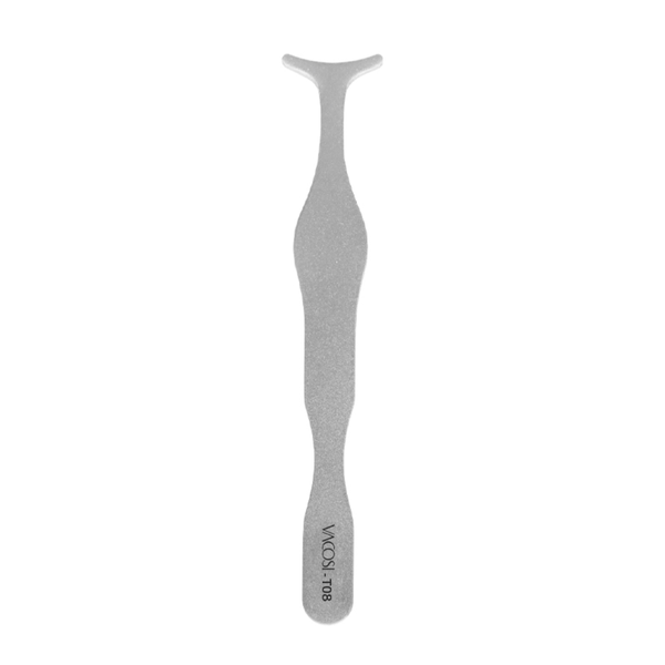 Nhíp Gắn Mi Giả Dáng Thẳng Màu Xám Vacosi T08-01 Eyelash Tweezers