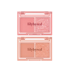 Bảng Phấn Mắt 2 Màu Lilybyred Little Bitty Moment Eyeshadow 1.6g
