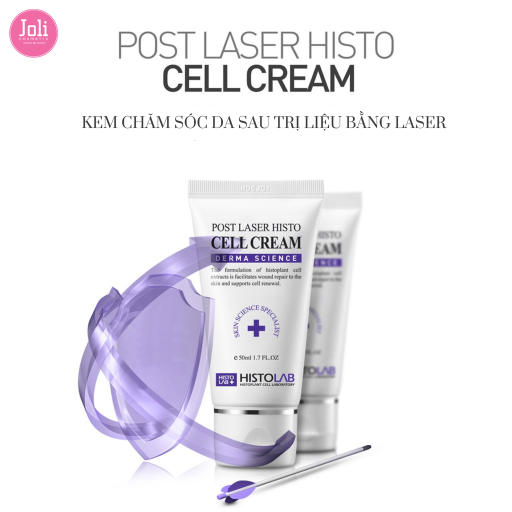 Kem Dưỡng Ẩm Phục Hồi Da Sau Laser Post Care Histolab Cell Cream 50ml