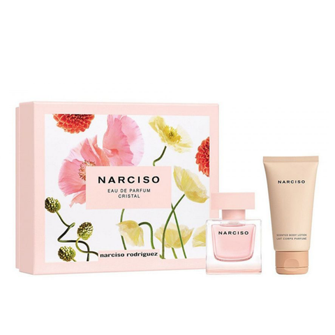 Set Nước Hoa Nữ Narciso Rodriguez Cristal EDP 50ml + Lotion 50ml