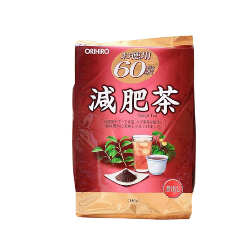 Trà Giảm Mỡ Bụng Genpi Orihiro 3g x 60Gói 180g