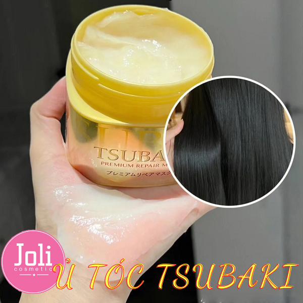 Mặt Nạ Tóc Phục Hồi Hư Tổn Tsubaki Premium Repair Mask 180g