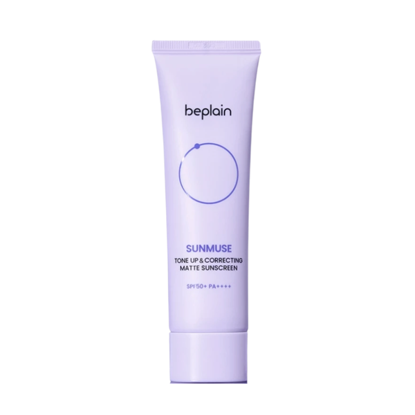 Kem Chống Nắng Nâng Tông Kiềm Dầu beplain Sunmuse Tone Up & Correcting Matte Sunscreen SPF50+ PA++++ 50ml