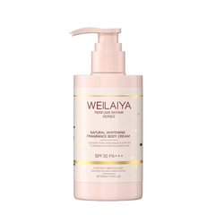 Kem Dưỡng Trắng Nâng Tông Da Weilaiya Natural Whitening Fragrance Body Cream 200ml