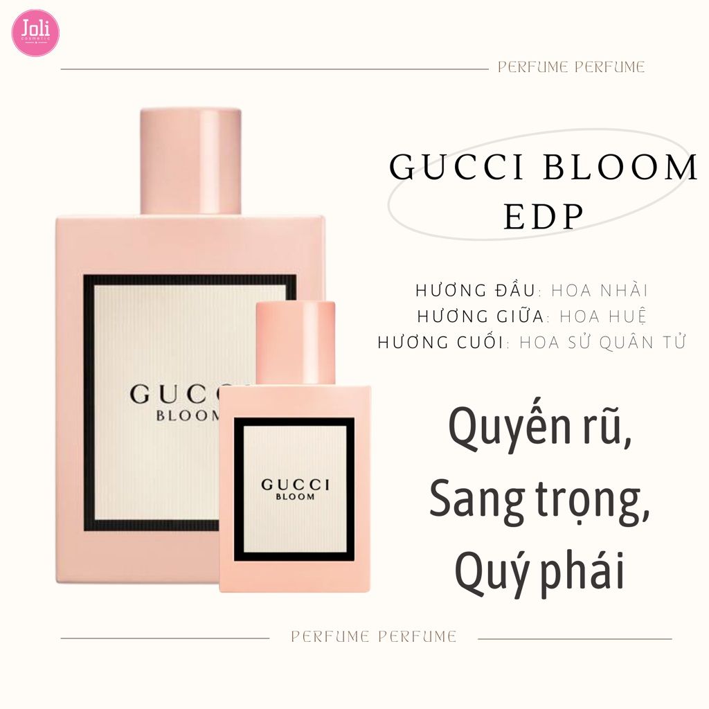 Nước Hoa Nữ Chiết Gucci Bloom EDP For Women 10ml
