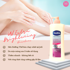 Sữa Dưỡng Thể Trắng Da Chống Nắng Vaseline Healthy Bright UV Extra Brightening GlutaGlow Lotion 10X 320ml