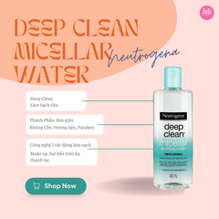 Nước Tẩy Trang Neutrogena Làm Sạch Sâu Deep Clean Purifying Water Micellar