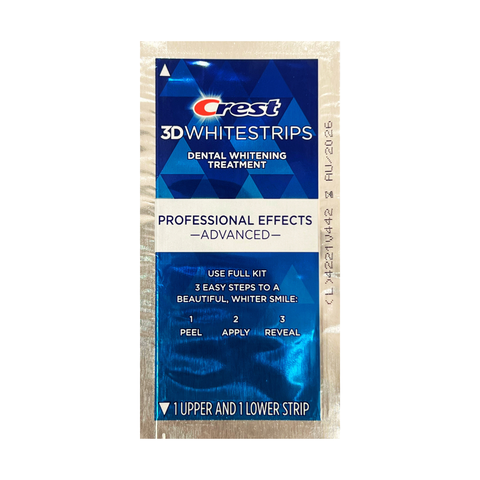 Miếng Dán Răng Crest 3D Whitestrips Professional Effect Level 20 Whiter