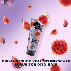 Tẩy Tế Bào Chết Da Đầu Organic Shop Volumizing Scalp Scrub For Oily Hair 75ml