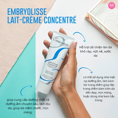 Kem Dưỡng Ẩm Phục Hồi Da Embryolisse Lait Crème Concentré