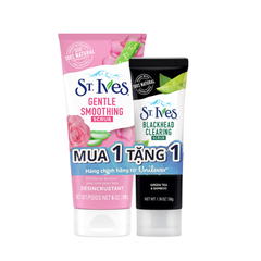 Sữa Rửa Mặt Tẩy Tế Bào Chết Hoa Hồng & Lô Hội St.Ives Gentle Smoothing Rose Water And Aloe Vera Face Scrub 170g