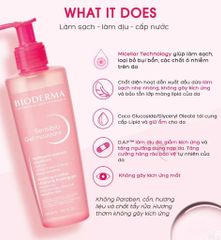 Gel Rửa Mặt Cho Da Nhạy Cảm Bioderma Sensibio Gel Moussant