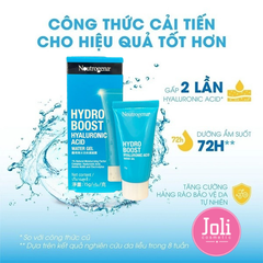 Kem Dưỡng Cấp Ẩm Neutrogena Hydro Boost Hyaluronic Acid Water Gel 15g