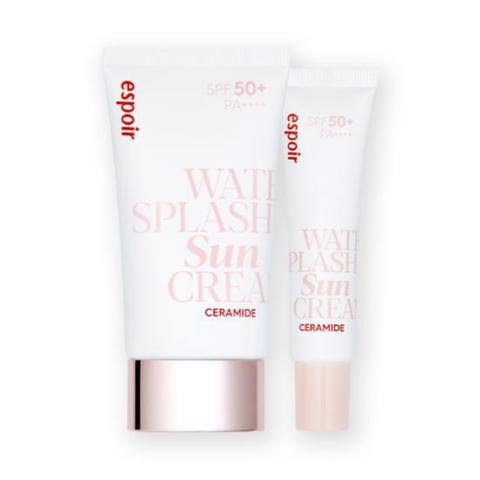 Combo Kem Chống Nắng Dưỡng Ẩm Espoir Water Splash Sun Cream Ceramide SPF50+ PA++++ 60ml + 20ml