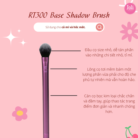 Cọ Trang Điểm Mắt 2 Cây Real Techniques RT300 Eye Shade + Blend Ombrage