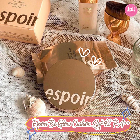 Phấn Nước Espoir Pro Tailor Be Glow Cushion SPF42 PA++ 13g (Tặng Kèm Lõi)