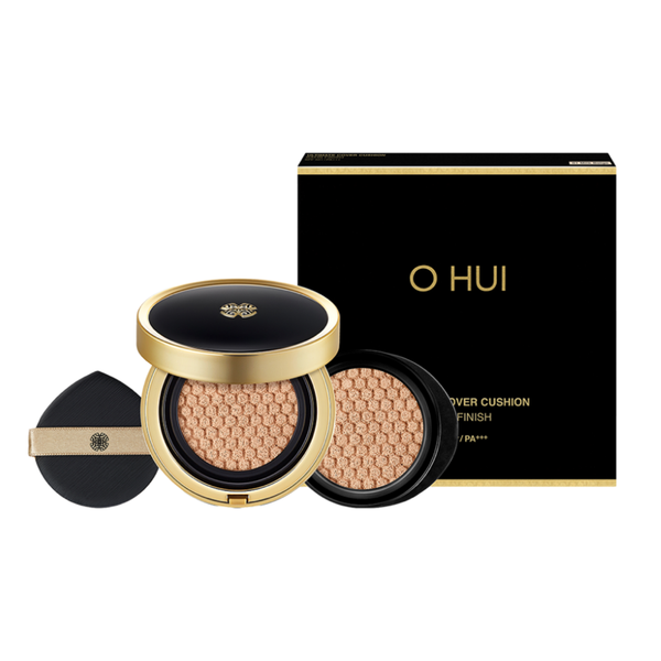 Phấn Nước Che Khuyết Điểm Ohui Ultimate Cover Cushion Satin Finish SPF50+ PA+++ 15gx2 (tặng kèm lõi)