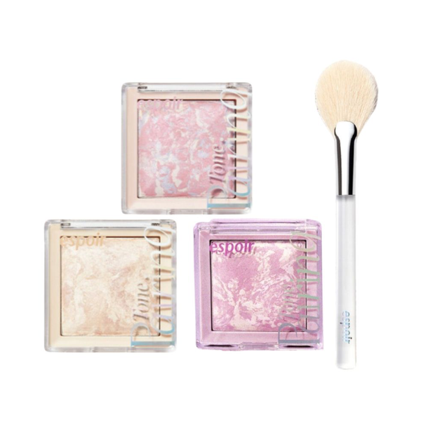 Phấn Bắt Sáng Espoir Tone Pairing Highlighter 9.6g (tặng kèm cọ)