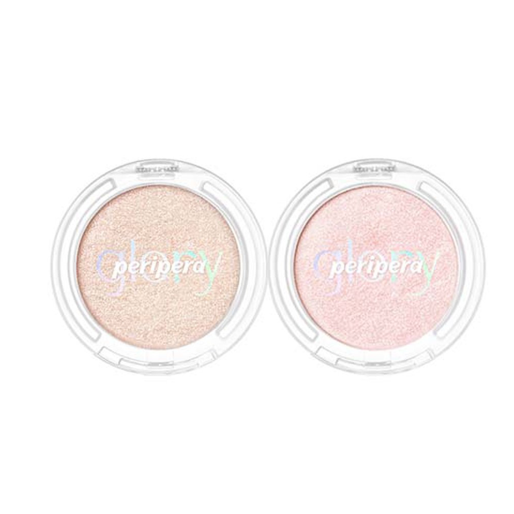 Phấn Bắt Sáng Peripera Pure Glory Highlighter Set (Tặng kèm cọ)