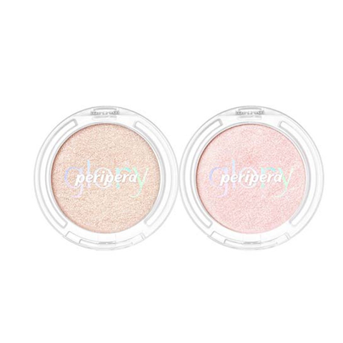 Phấn Bắt Sáng Peripera Pure Glory Highlighter Set (Tặng kèm cọ)