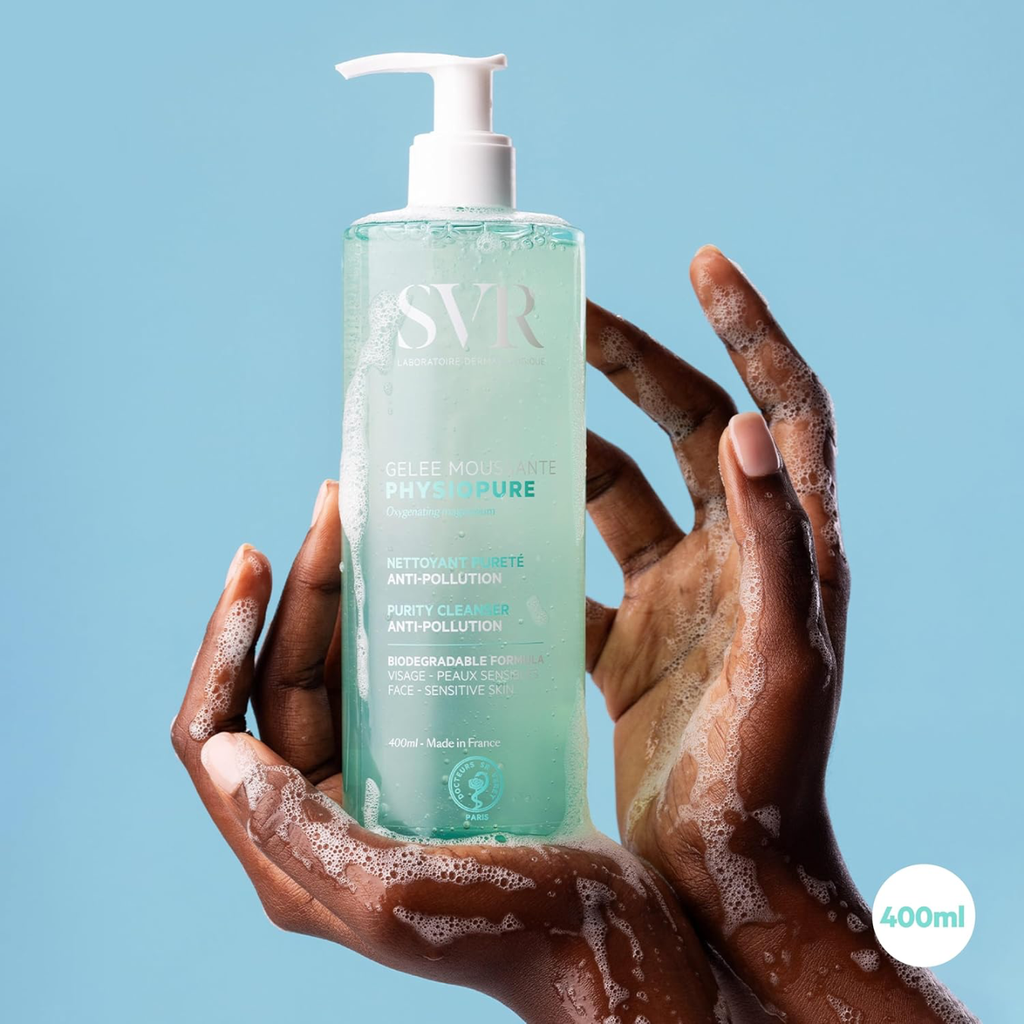 Gel Rửa Mặt SVR Dành Cho Da Nhạy Cảm Physiopure Gelée Moussante