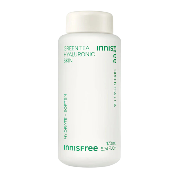 Nước Hoa Hồng Cấp Ẩm innisfree Green Tea Hyaluronic Skin 170ml