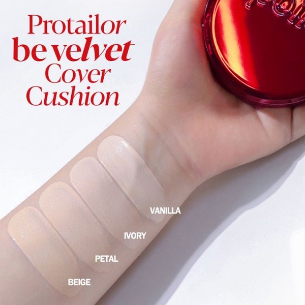 Phấn Nước Espoir Pro Tailor Be Velvet Cover Cushion SPF34 PA++( Tặng Kèm Lõi)