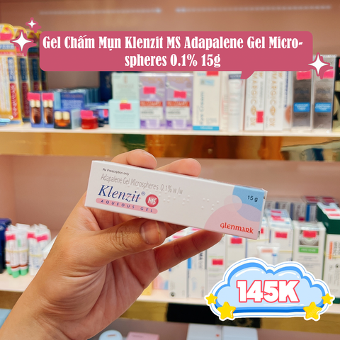 Gel Chấm Mụn Klenzit MS Adapalene Gel Microspheres 0,1% 15g