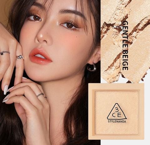 Phấn Bắt Sáng 3CE Face Highlighter Gentle Beige