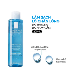 Nước Cân Bằng La Roche Posay Cho Da Thường & Nhạy Cảm Soothing Lotion Sensitive Skin 200ml