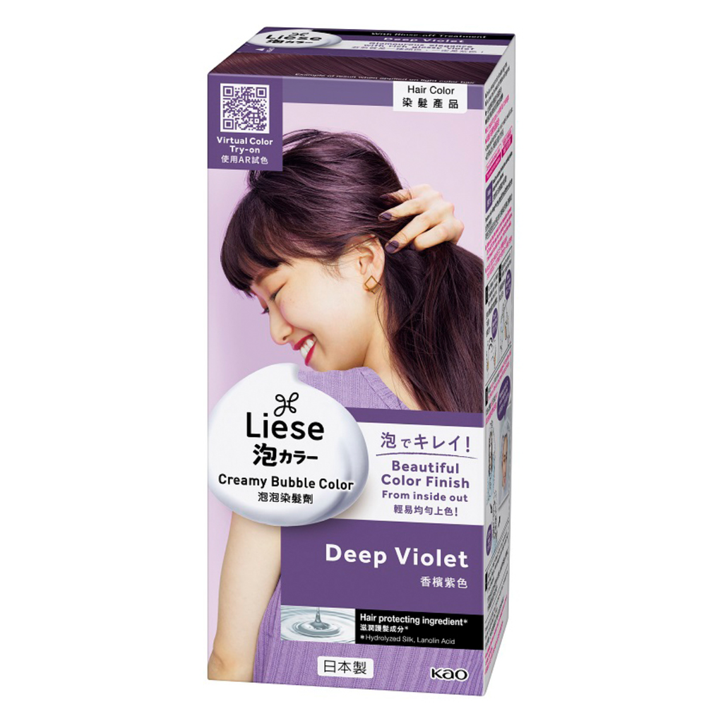 Thuốc Nhuộm Tóc Dạng Bọt Liese Creamy Bubble Hair Color 108ml