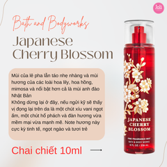Xịt Thơm Toàn Thân Bath & Body Work 10ml