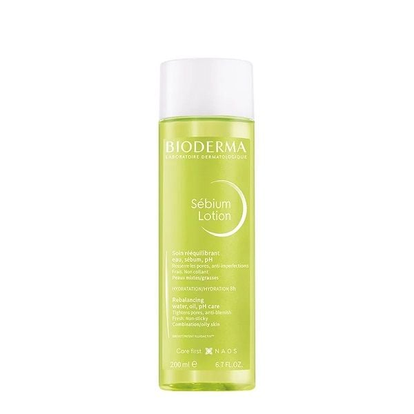 Nước Cân Bằng Cho Da Dầu & Hỗn Hợp Bioderma Sébium Lotion 200ml