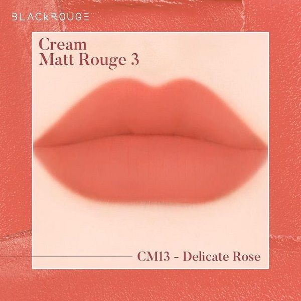 Son Kem Lì Black Rouge Cream Matt Rouge Version 3