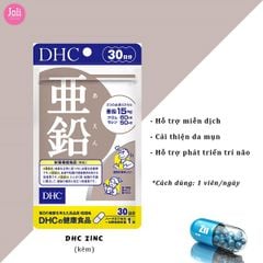 Viên Uống DHC Zinc Bổ Sung Kẽm