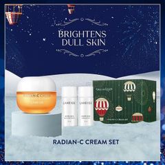 Bộ Kem Dưỡng Trắng Da Làm Mờ Đốm Nâu Laneige Radian-C Cream Collabo Set 30ml