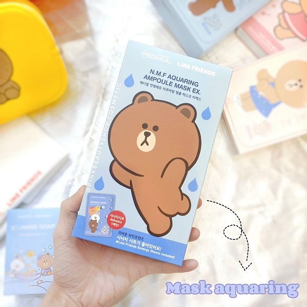 Mặt Nạ Dưỡng Da Mediheal Line Friends Mask EX