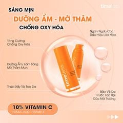 Serum Sáng Da Mờ Vết Thâm Timeless 10% Vitamin C + E Ferulic Acid Serum 30ml