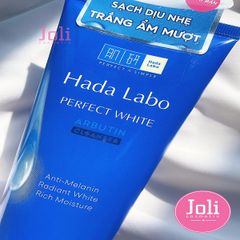 Kem Rửa Mặt Hada Labo Dưỡng Da Sáng Perfect White Tranexamic Acid Cleanser 80g